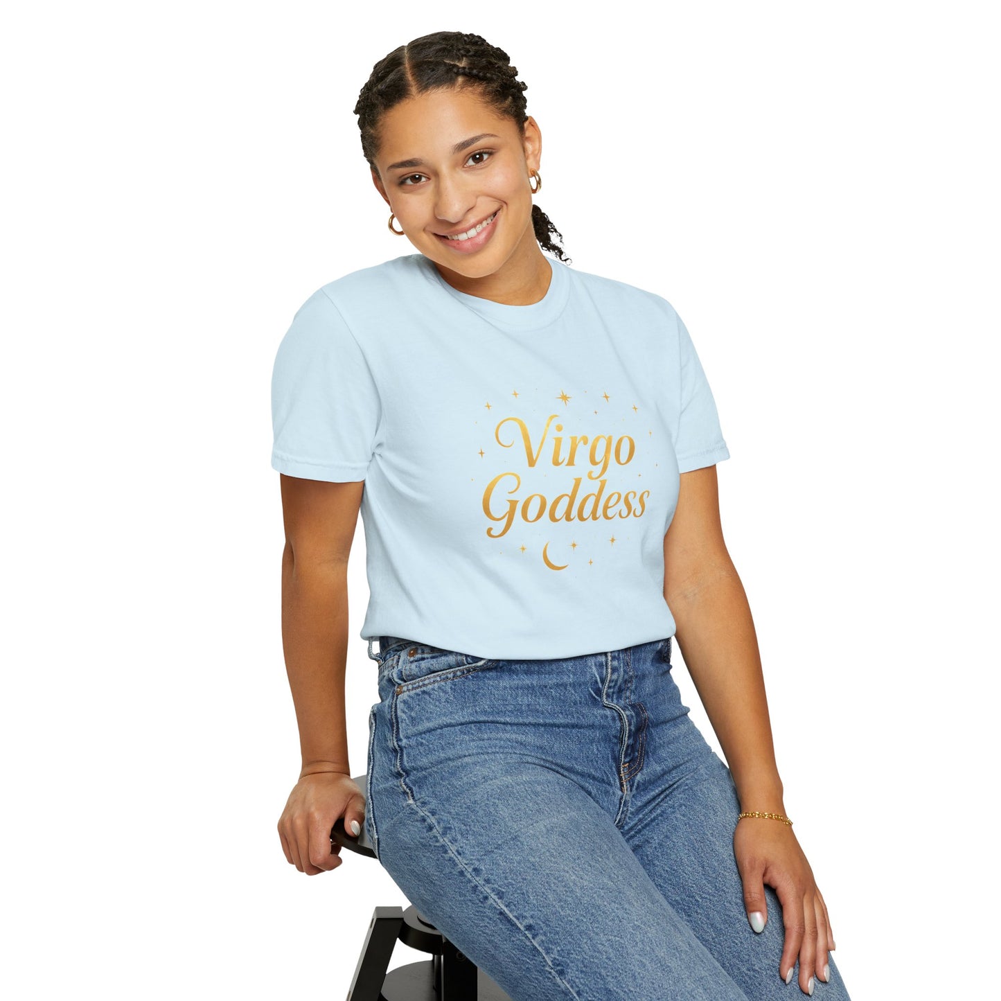 Virgo Goddess – Vibrant Witchy Zodiac Tee