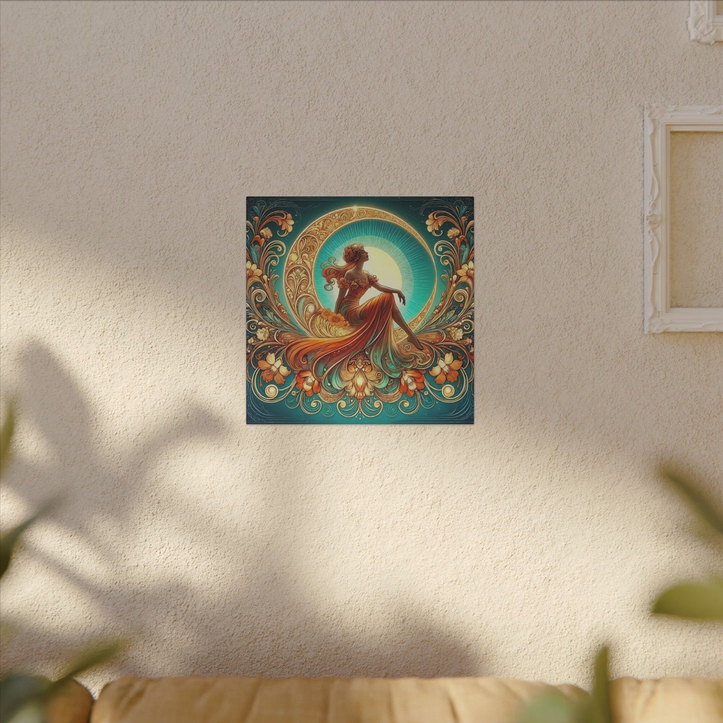 Rising Star - Glamorous Goddess Art Nouveau Wall Art