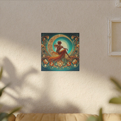 Rising Star - Glamorous Goddess Art Nouveau Wall Art