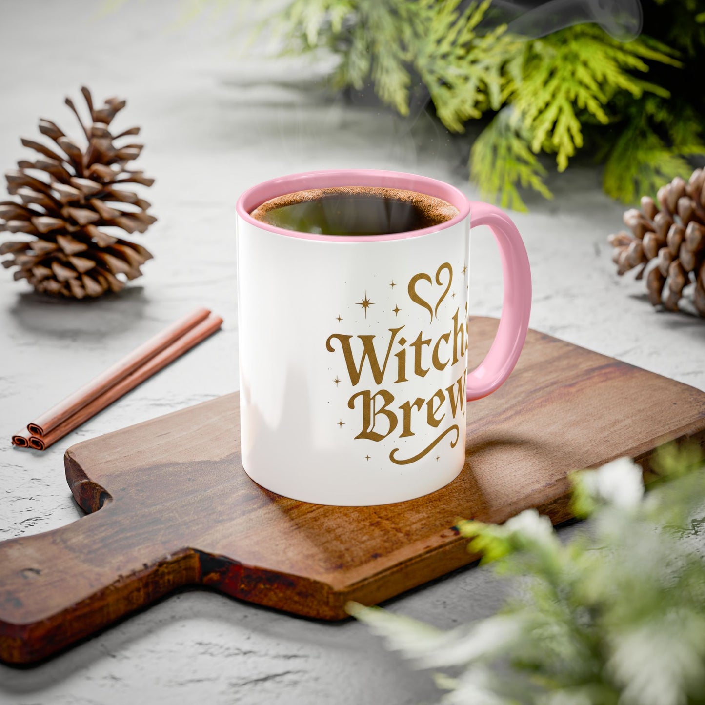 Witch’s Brew – Magical Elixir Mug (11oz & 15oz, Color Accent Options)