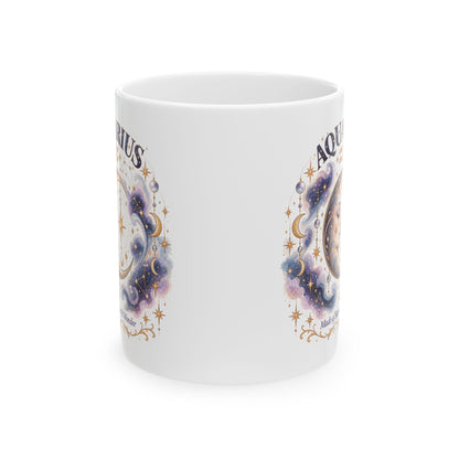 Aquarius Zodiac Mug | Astrology Constellation Coffee Cup