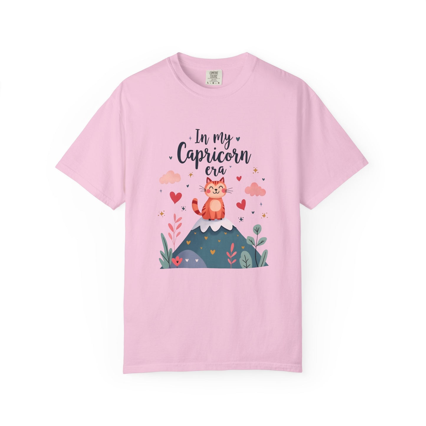 In My Capricorn Era – Cozy Cat Mountain Tee