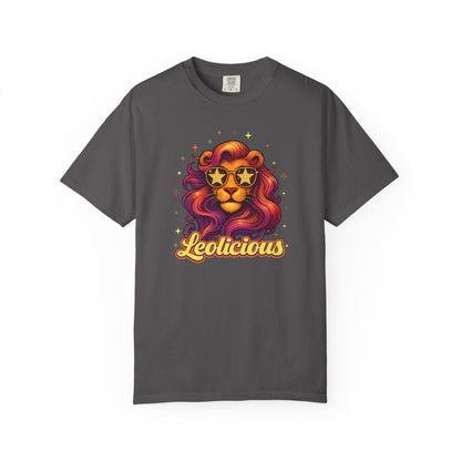 Leolicious Retro Lion Tee – Leo Zodiac Shirt