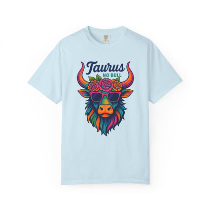 Taurus No Bull – Sassy Rainbow Boho-Bull Tee