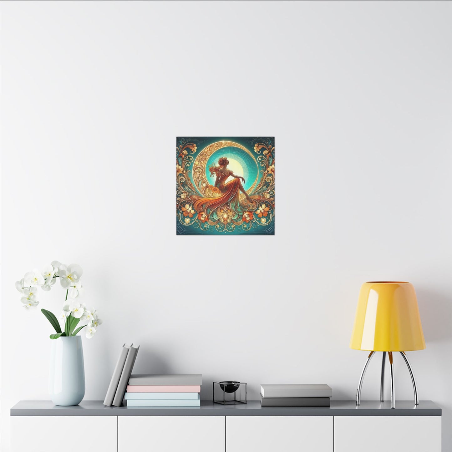 Rising Star - Glamorous Goddess Art Nouveau Wall Art