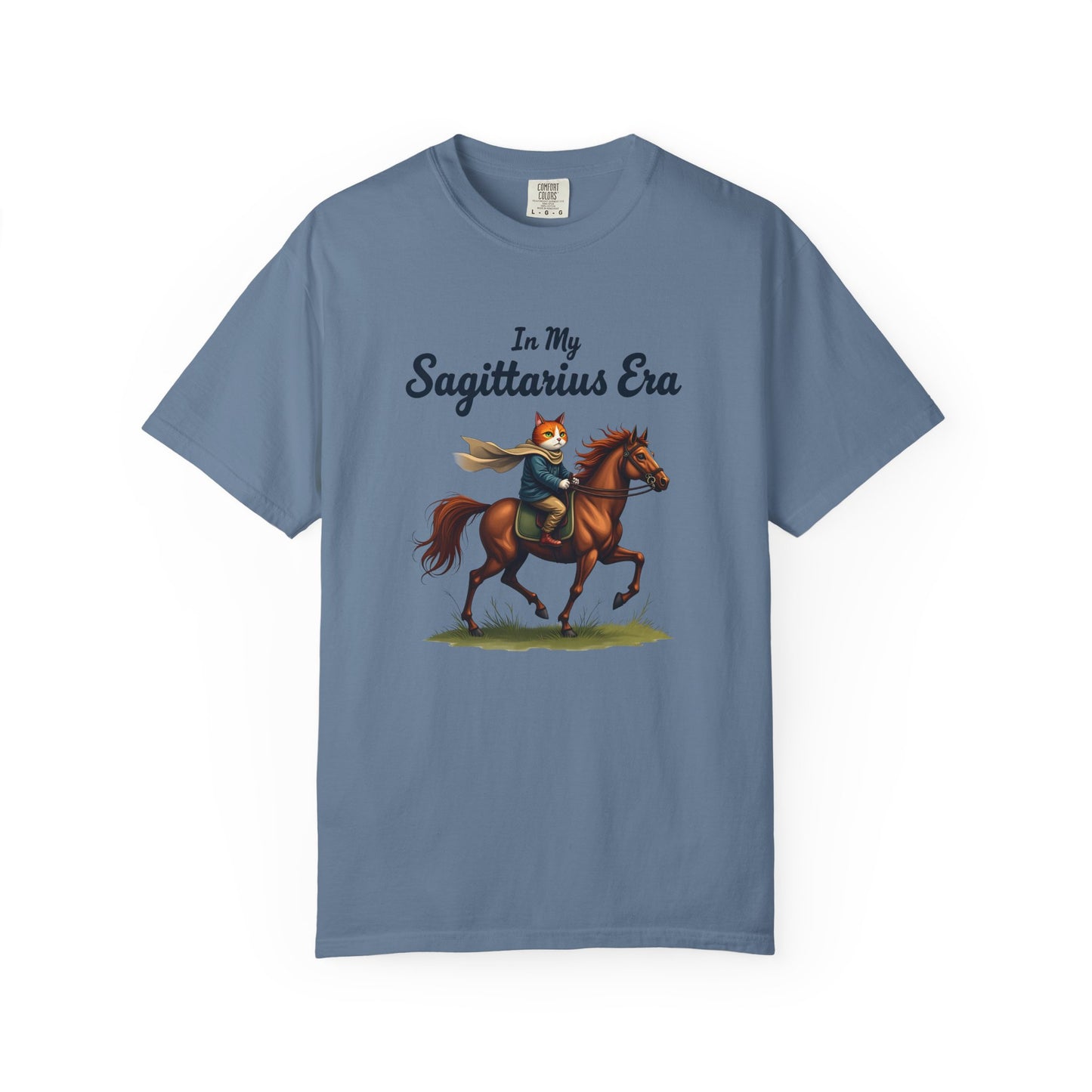 In My Sagittarius Era – Funny Free-Spirited Rider Tee