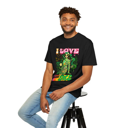 I Love Being Me Tee – Self-Love Groovy Nature Shirt