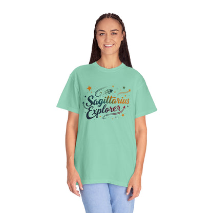 Sagittarius Explorer – Colorful Tee Zodiac Shirt