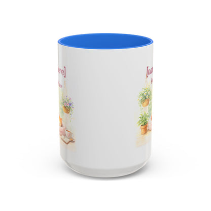Personalized Name Cat Mug - Custom "Happy Place" Ceramic Mug for Cat Lovers