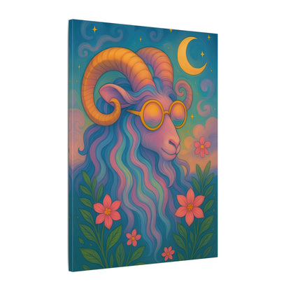 Aries Dream - Radiant Retro Ram Wall Art
