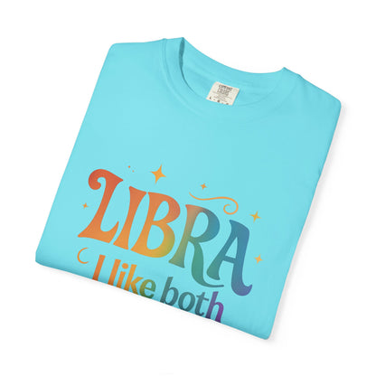 Libra I Like Both Tee – Rainbow Zodiac Shirt
