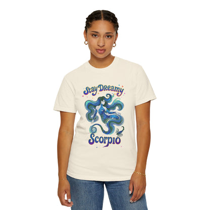Stay Dreamy Scorpio – Mystical Mermaid Tee for the Celestial Siren