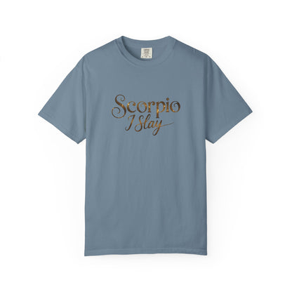 Scorpio I Slay Witchy Tee – Wicked Zodiac Shirt