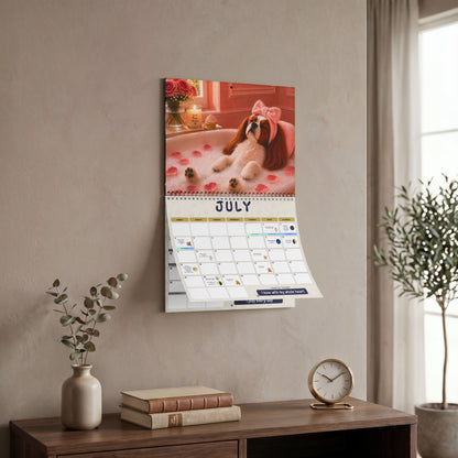 2027 Zodiac Dogs Astrology Wall Calendar