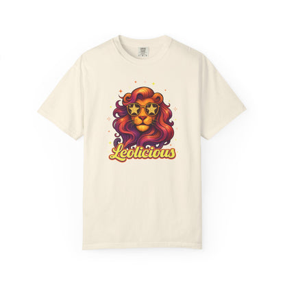 Leolicious Retro Lion Tee – Leo Zodiac Shirt