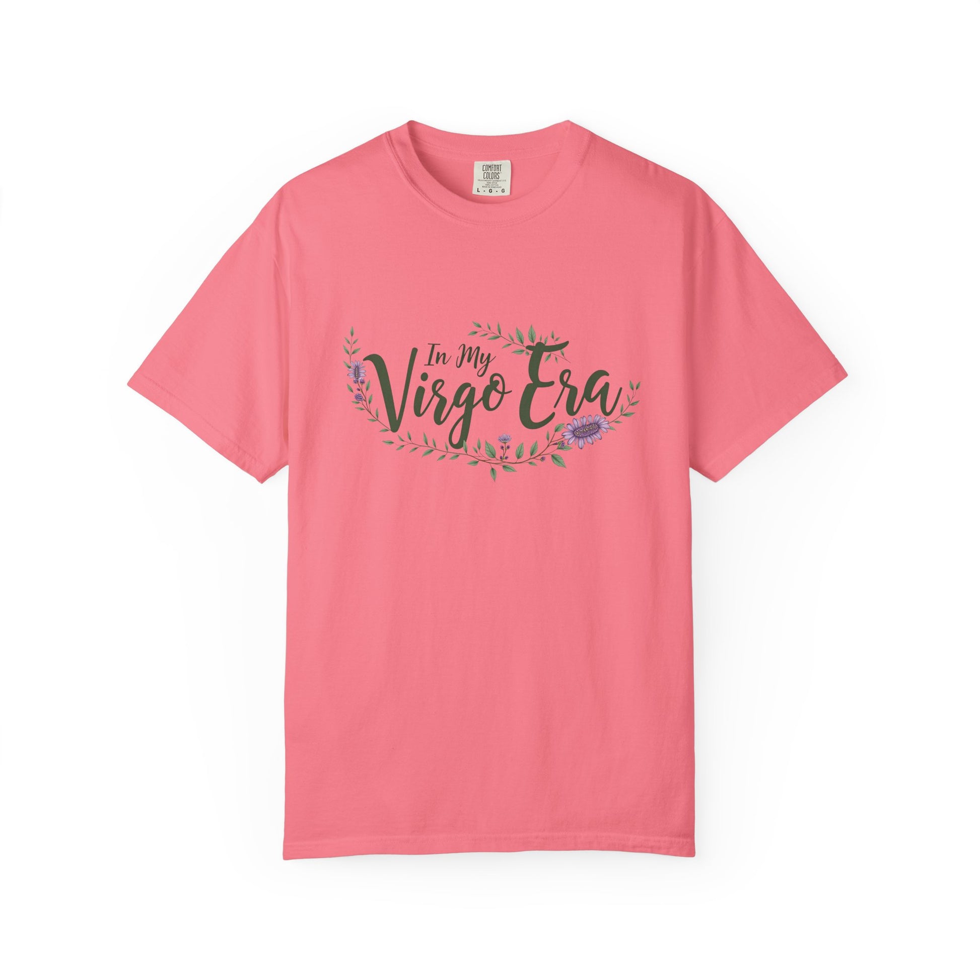 In My Virgo Era – Pretty Floral Zodiac Tee