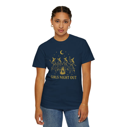 Girls Night Out Witchy Bonfire | Unisex Comfort Colors Tee