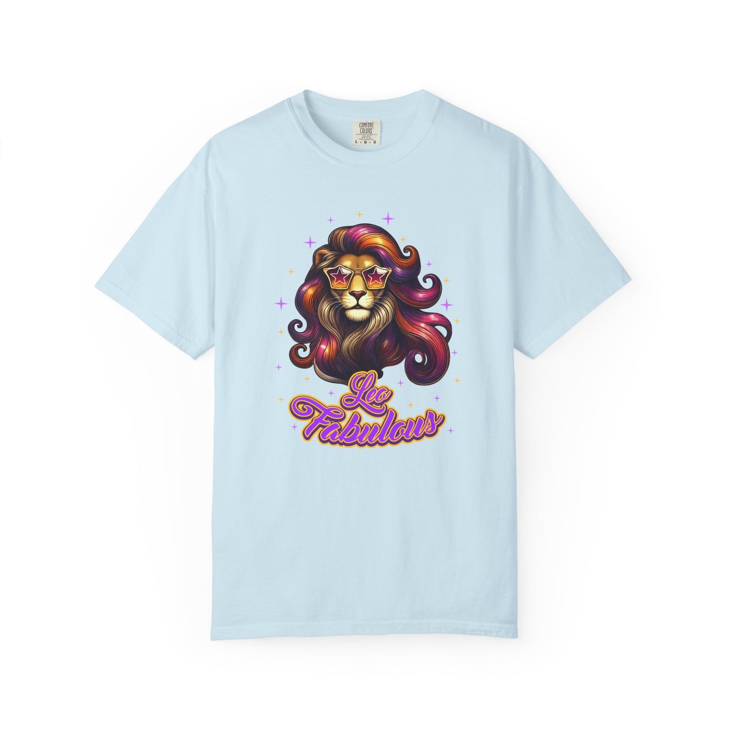 Leo Fabulous Tee – Groovy Colorful Zodiac Shirt