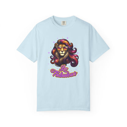 Leo Fabulous Tee – Groovy Colorful Zodiac Shirt
