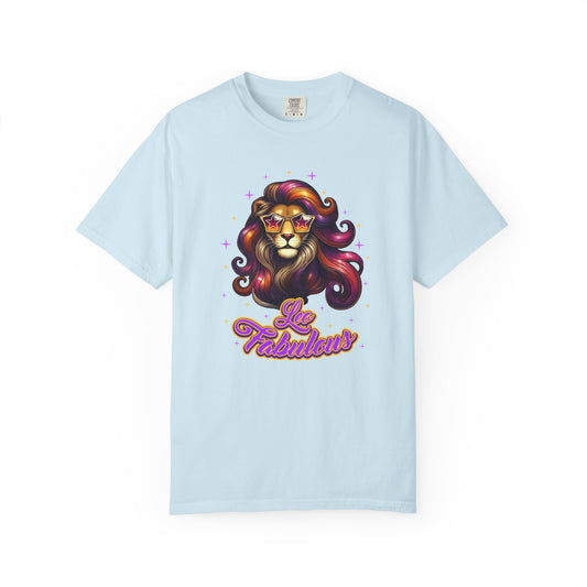 Leo Fabulous Tee – Groovy Colorful Zodiac Shirt