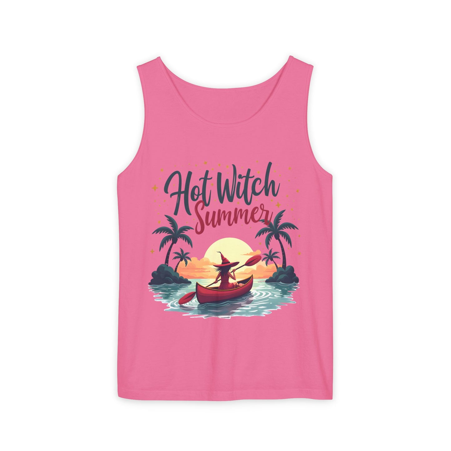 Hot Witch Summer - Canoe Witch Unisex Tank