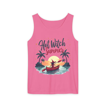 Hot Witch Summer - Canoe Witch Unisex Tank