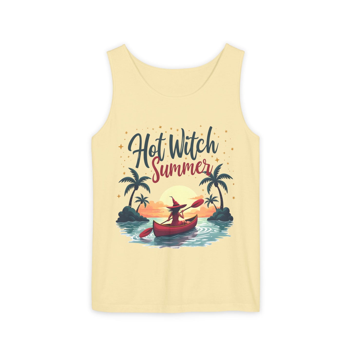 Hot Witch Summer - Canoe Witch Unisex Tank