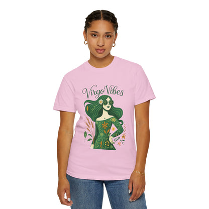 Virgo Vibes Vibrant Tee – Earthy Zodiac Shirt