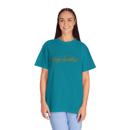 Virgo Goddess – Shimmery Witchy Zodiac Tee