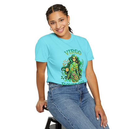 Virgo Flower Child – Vibrant Retro Zodiac Tee