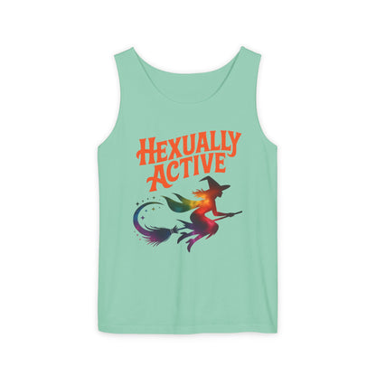 Hexually Active – Cheeky Rainbow Witch Tank