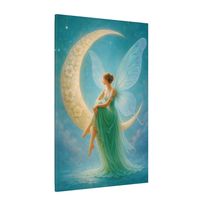 Moonlit Reverie – Art Nouveau Inspired Fairy Wall Art