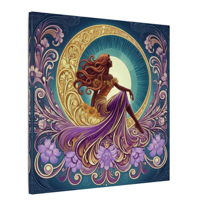 Star of the Moon | Glamorous Goddess Art Nouveau Wall Art