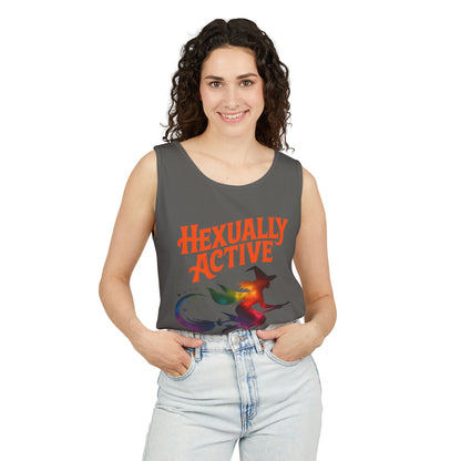Hexually Active – Cheeky Rainbow Witch Tank