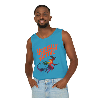 Hexually Active – Cheeky Rainbow Witch Tank