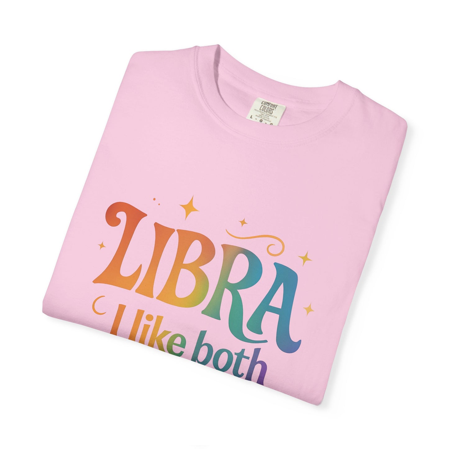 Libra I Like Both Tee – Rainbow Zodiac Shirt
