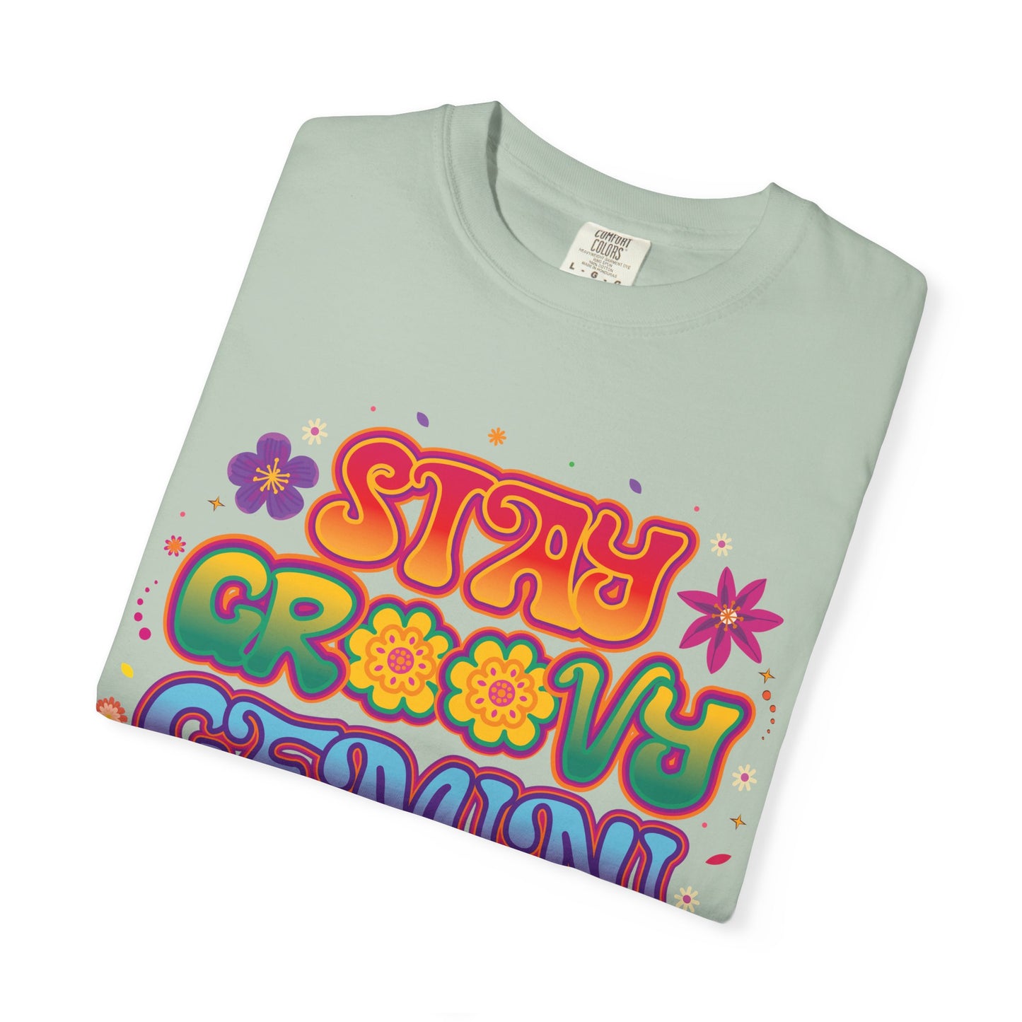 Stay Groovy Gemini – Flower Power Retro Zodiac Tee