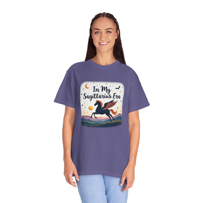 In My Sagittarius Era – Mystical Pegasus Tee - Enchanted Sky