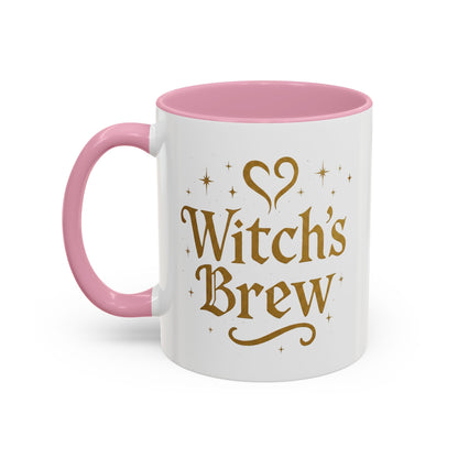 Witch’s Brew – Magical Elixir Mug (11oz & 15oz, Color Accent Options)