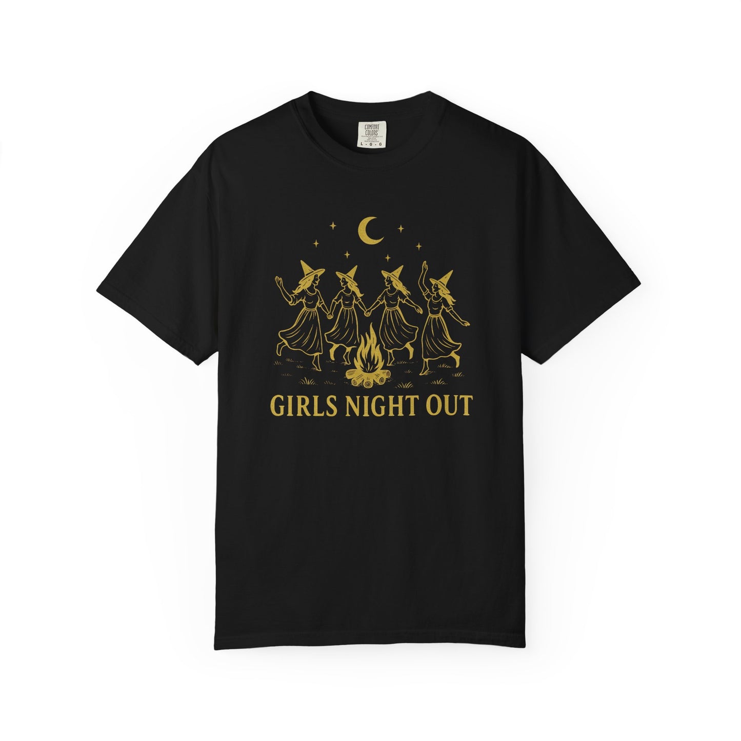 Girls Night Out Witchy Bonfire | Unisex Comfort Colors Tee