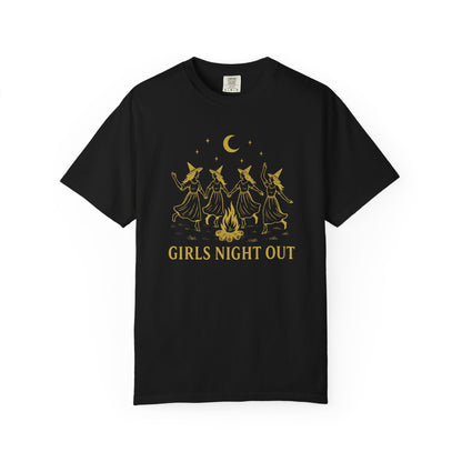 Girls Night Out Witchy Bonfire | Unisex Comfort Colors Tee
