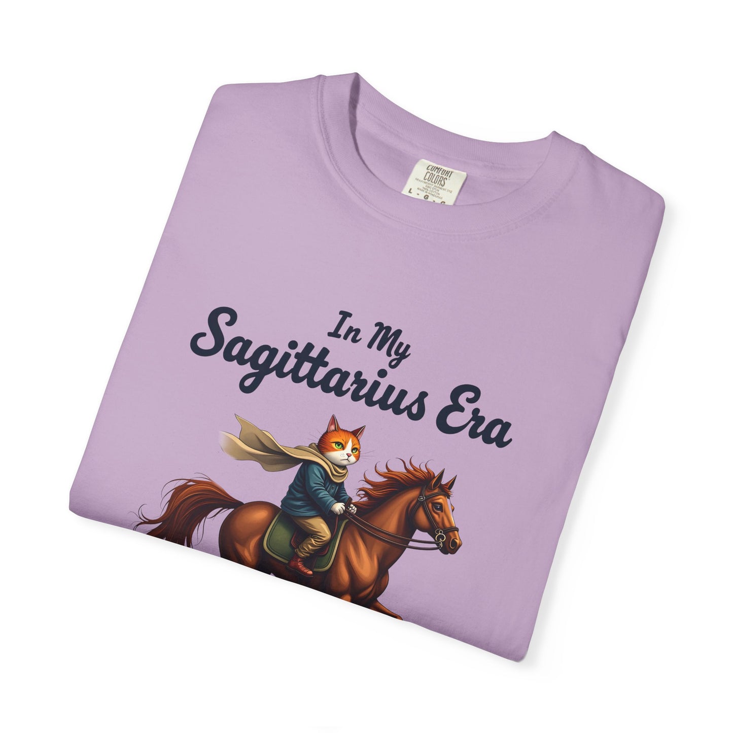 In My Sagittarius Era – Funny Free-Spirited Rider Tee