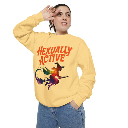 Hexually Active Sweatshirt – Retro Witch Pullover