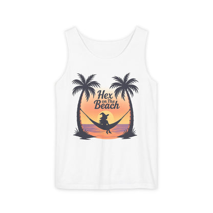Hex on the Beach Tank – Wicked Retro Witchcore Shirt