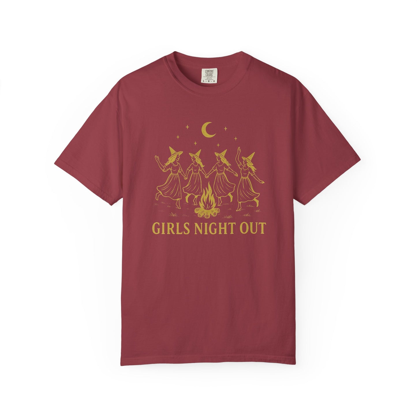 Girls Night Out Witchy Bonfire | Unisex Comfort Colors Tee