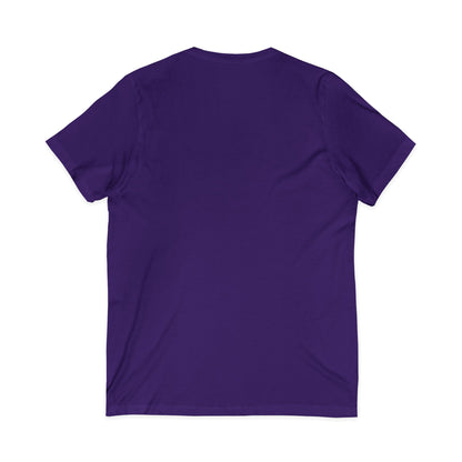 Resting Witch Face V-Neck Tee – Funny Magical Colorful Shirt