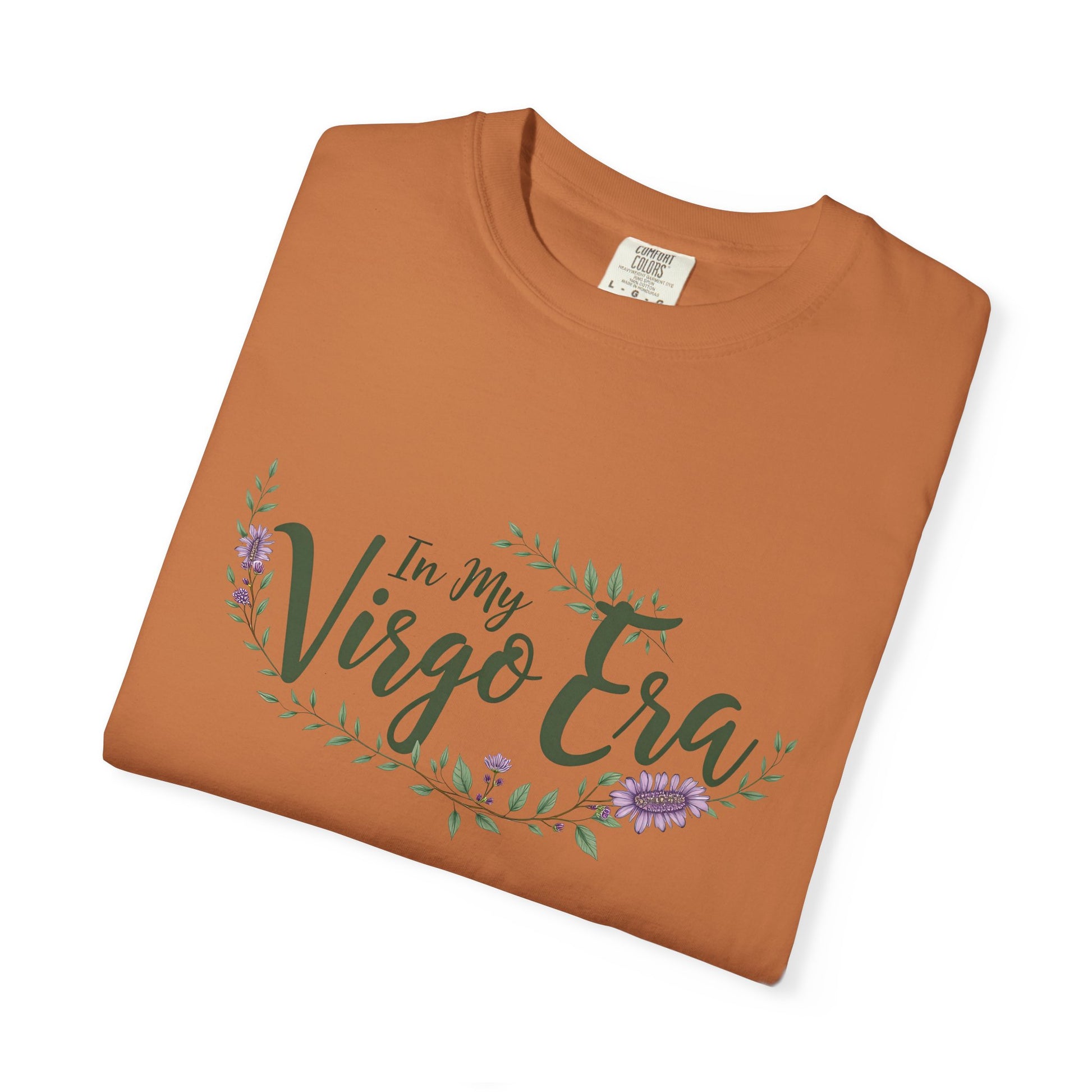In My Virgo Era – Pretty Floral Zodiac Tee