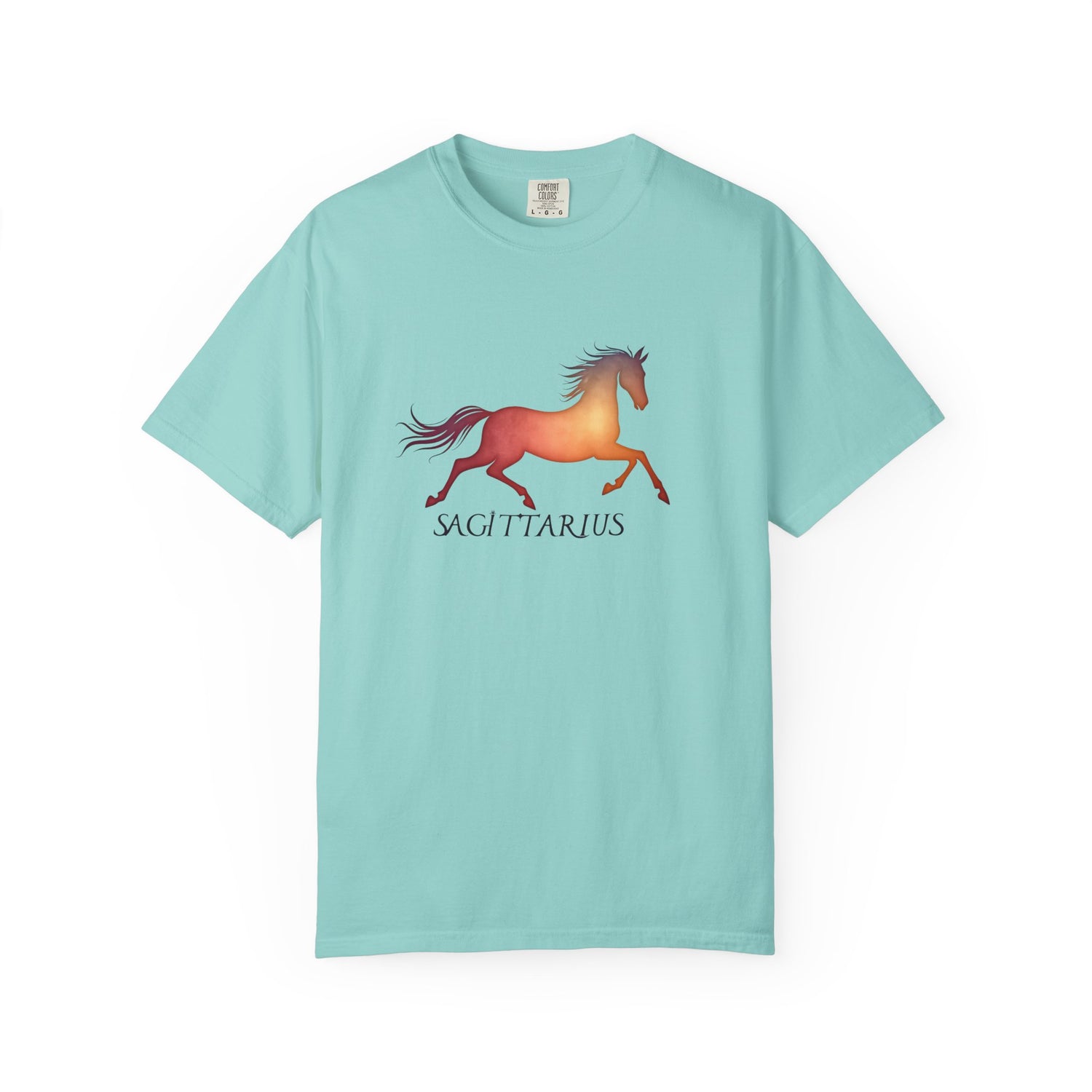 Sagittarius – colorful zodiac horse shirt - Enchanted Sky
