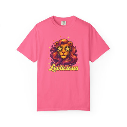 Leolicious Retro Lion Tee – Leo Zodiac Shirt