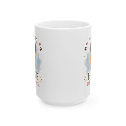 Personalized & Customized Dog Mug | Tiny Dog. Huge Opinions.